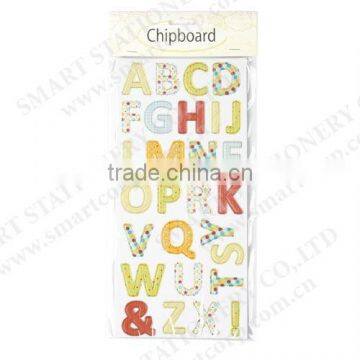 Chipboard Alphabet DIYC-ZP021