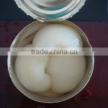 High quality Canned pear havles in light syrup