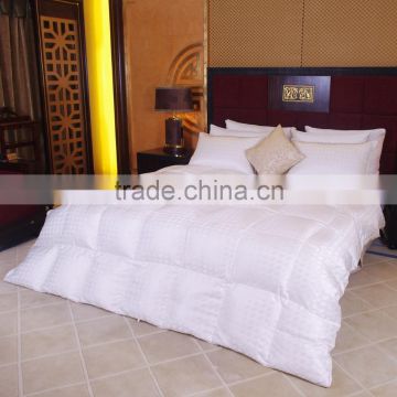 Wholesale high quality king size white feather and down duvet bedding sets