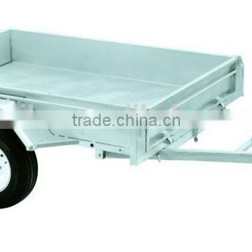 High Quality Hot Dipped Galvanised 7x4 Welded Box Trailer For Sales