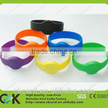 Waterproof and durable sport silicone RFID bracelet