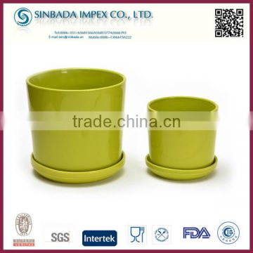 P1310NG Ceramic Bright Color Cheap Garden Pots For Flower&Plant