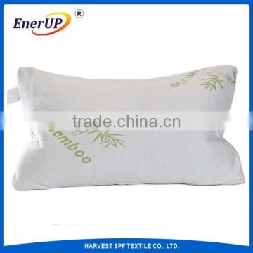 flame retardant polyester yarn shredded memory foam pillow with bamboo cover