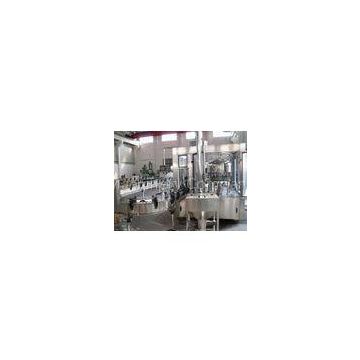 Full Automatic Beverage Filling Plant , Liquid Filling Production Line with PLC Control