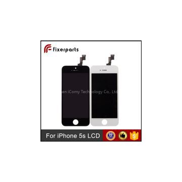 Fixerparts China factory wholesaler mobile phone parts for iPhone 5s lcd display,super quality for iPhone 5s lcd touch screen