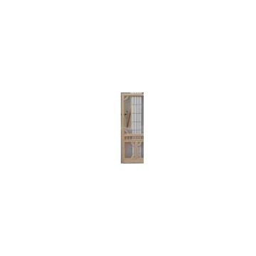 wood screen door