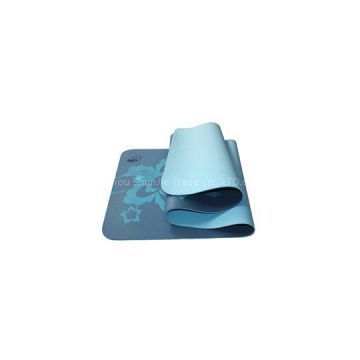 High Quality Cheap Yoga Mats Double Size TPE Yoga Exercise Mat, choose your logo and color