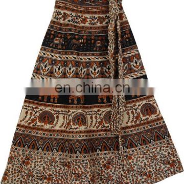 Elegant Wrap around Skirts from India in Cotton @ Best Prices