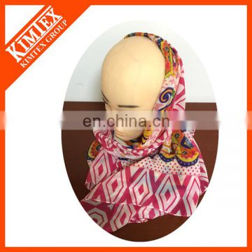 Famous hijab polyester brand pashmina scarf