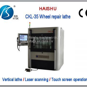 vertical wheel repair cnc lathe CKL-35 special for car