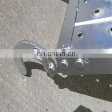 Tianjin SS Group metal Steel scaffold/scaffolding decking/ planks/ catwalks with hanging hooks
