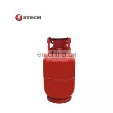 12.5kg/26.2L African Market empty house cooking LPG gas cylinder