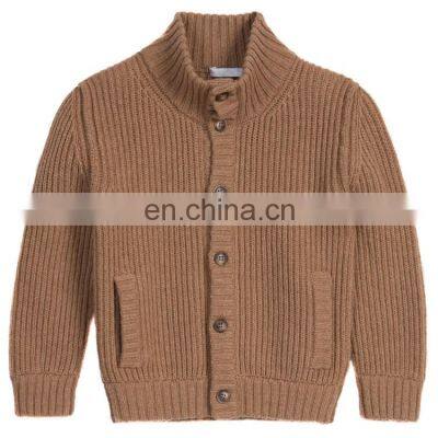 Sweater Design Kids Cardigan Wool Cashmere Coat