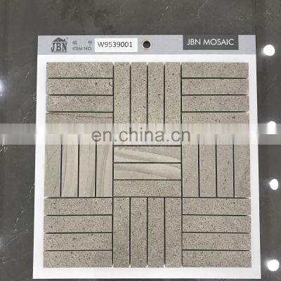 9.5mm 23 x 98 mmJBN Ceramics Mosaic stone Mosaic Processing mosaic Stereoscopic Square Shape