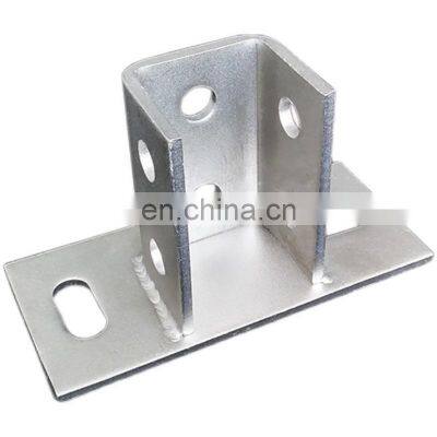 Sheet metal stamping combined bending and welding parts