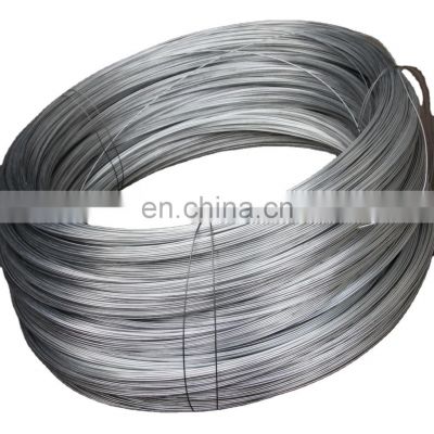 hot dip galvanized steel wire factory prime 11 gauge GI galvanized steel wire for mesh