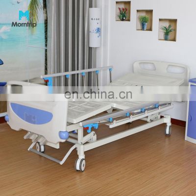 Vibrating Adjustable Appliances Equipment Cheap 3 Cranks Manual Medical Low Prices Hospital Bed For Rent In The Philippines