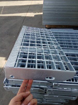 Half-inserted Steel Lattice Plate Outdoor Galvanized Outdoor T-shaped Gutter Cover