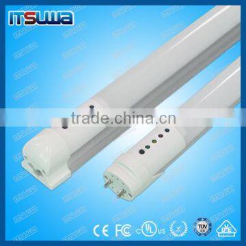 Emergency 2 hours rechargeable LED T8 tube light 1200mm 18w