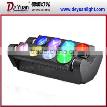 Spider beam 8x10W 4-in-1 RGBW cree 10w led moving head light