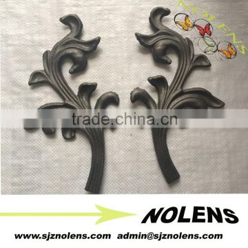 Metal Craft Leaves For Wrought Iron Panels,Grills Decoration Wholesale