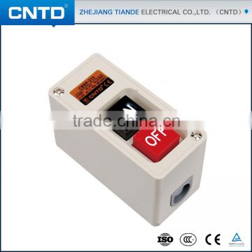 CNTD Custom Products Waterproof Surface Mounting Plastic Power Push Button Control Switch Box CBSP-315