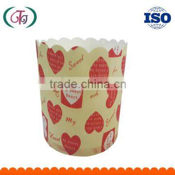 heat resistant baking cake cup/ mechanism cupcake paper cups medium size 6cm*5.5cm