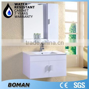 high quality white painting wall mount cabinet