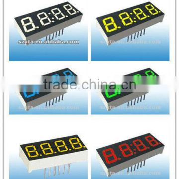 Mass production 26 pins 0.4inch 4digits led display