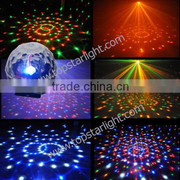 (TSA255) Hot sale alibaba china stage lighting/disco lighting effects/DMX LED crystal disco ball light. RGBYWV