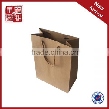 Personalized brown paper bags, plain recyclable bags, new bag factory