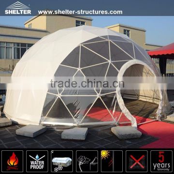 Steel Frame Structure geodesic dome tent for event