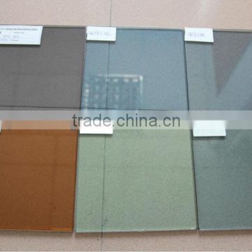 Tempered Tinted glass with AS/NZS 2208:1996 and EN12150 certificate