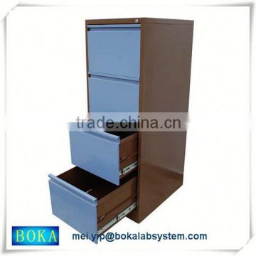 Four door office file storage steel cabinet