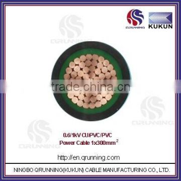 0.6/1kv PVC insulated cable