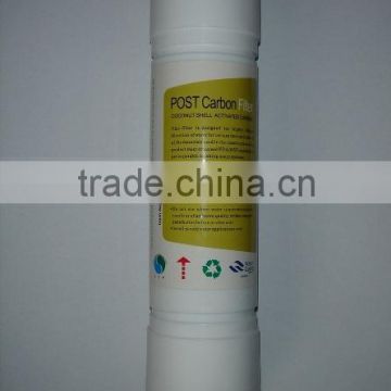 Post-Carbon water Filter with 3/8 Quick Connector/activated carbon water filter