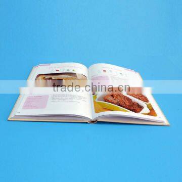 New design high glossy Cookbook printing with luxury art paper