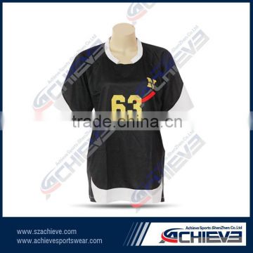 plain black mens Rugby jersey