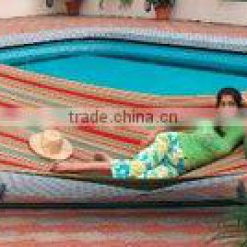 Fabric Hammock 6 Striped Quilted