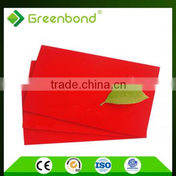 Greenbond certificate authentication sandwich aluminium composite panel