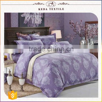 New designs imitation jacquard made in China luxury bedding set 100% polyester wholesale textile linen bed sheets