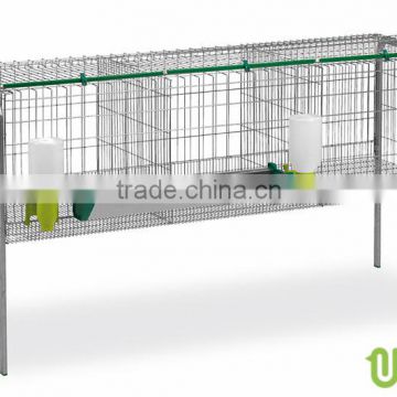 Cage for fattening chickens 3 compartments