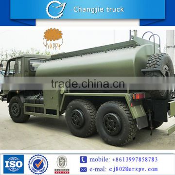 Dongfeng 6*6 oil tank truck 8m3 well improved high quality for sale
