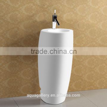 Sanitary Ware Decorated Pedestal Wash Basin