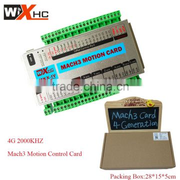 Factory wholesale engraving machines 5 axis 2000khz Mach3 cnc motion controller card
