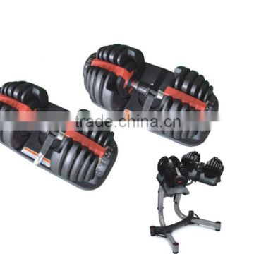 Fitness Dumbbell Set with Rack