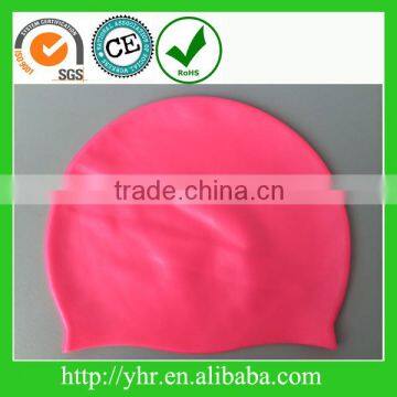 silicone swimming cap with printing logo