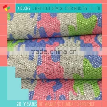 Polyester jacquard knitting fabric for shoes