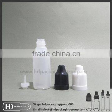 10ml pe Plastic bottle eliquid Dropper Bottles with childproof cap