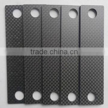 CNC cut parts 3K carbon fiber sheet 1mm 2mm 3mm 4mm 5mm CNC cutting